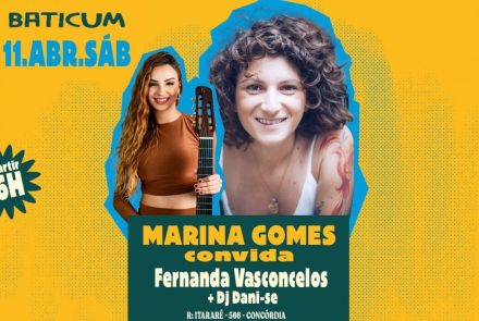 Show: Marina Gomes convida Fernanda Vasconcelos