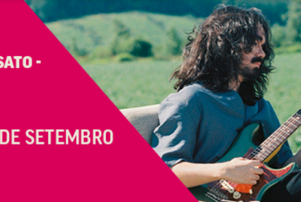 Foto divulgação do Show Mateus Asato - Asatour com imagem do cantor