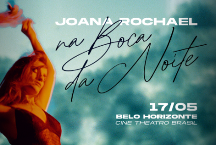 Fotografia de divulgação do evento Show de lançamento: Na Boca da Noite por Joana Rochael
