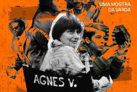 Foto de capa do cine a mostra “De Lá Pra Cá: Uma Mostra da Varda”