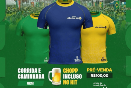 Corrida Villa Meu Bhar Sunset - Copa do Mundo
