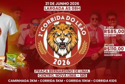 2ª Corrida do Leão 2026