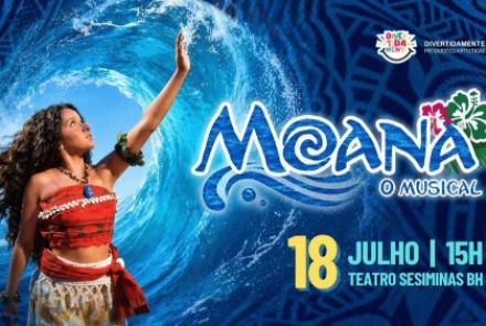Cartaz do Evento: Moana - O Musical