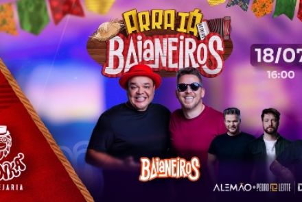 Cartaz do Arraiá dos Baianeiros 