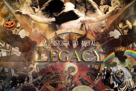 Foto de capa de divulgação do show do espetáculo "A história do metal" no palácio das artes 