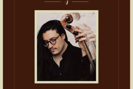 Foto de capa da serie da Filarmônica de Minas Gerais "Allegro e Vivace 4", com foto central do violinista colombiano Santiago Cañón-Valencia