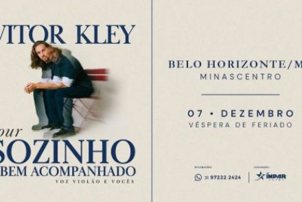 Cartaz Vitor Kley Tour “Sozinho e Bem Acompanhado”