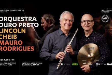 Série Alma Mineira: Orquestra Ouro Preto convida Mauro Rodrigues e Lincoln Cheib
