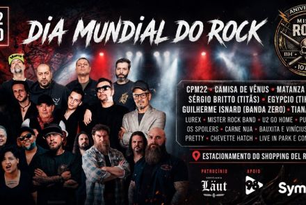 Dia Mundial do Rock / Aniversário 10 Anos do Mister Rock