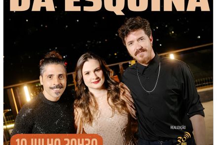 Foto da capa com os 3 integrantes do Cobra Coral