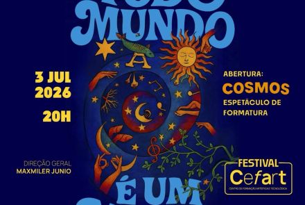 Foto de capa para os espetáculos do Festival Cefart