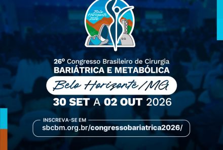 Foto de capa para o congresso "Brasileiro de Cirurgia Bariátrica e Metabólica"