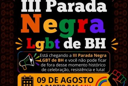 3ª Parada Negra LGBT+ de BH 2026
