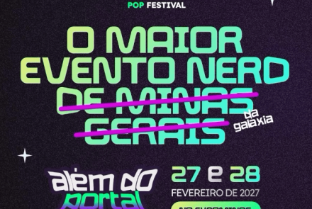 Foto de capa para o Nerd Experience no dia 27 e 28 de fevereiro de 2027 no Expominas 