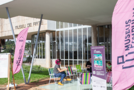 Férias nos Museus - Oficina no Jardim do Museu de Arte da Pampulha