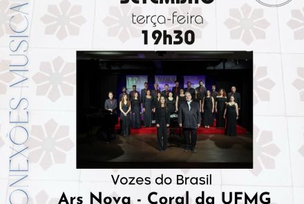 Foto de capa do evento do coral da ufmg no dia 1 de setembro
