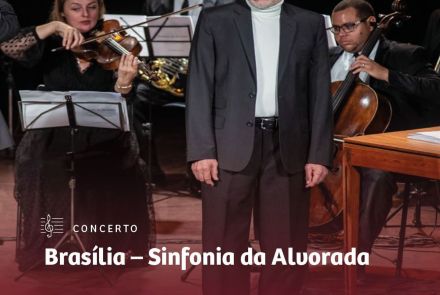 Foto de capa para o cencerto "Brasília - Sinfonia da Alvorada" no dia 5 de setembro 