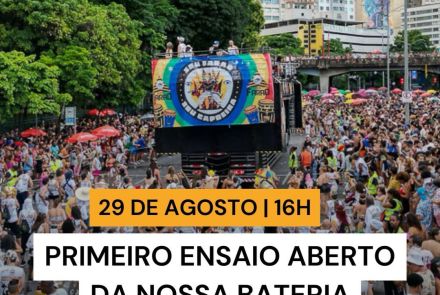 Ensaio Aberto - Bateria Bloco Faraó