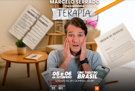 Espetáculo: Marcelo Serrado em "Terapia" 