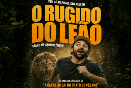 Stand up: Raphael Ghanem em “O Rugido do Leão”