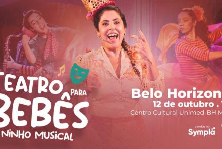 Foto de capa para o evento "Teatro para bebês" no dia 12 de outubro 