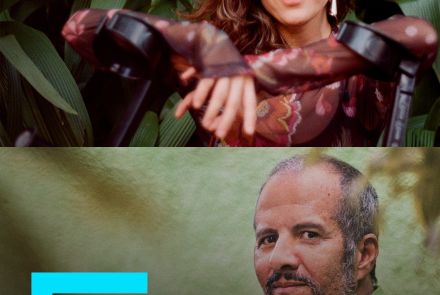 Foto dos artistas Brisa Marque e Carlinhos Ferreira 