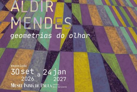 Foto de capa de divulgação para a exposição do artista Aldir Mendes 