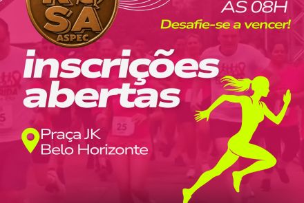 Corrida e Caminhada Outubro Rosa ASPEC