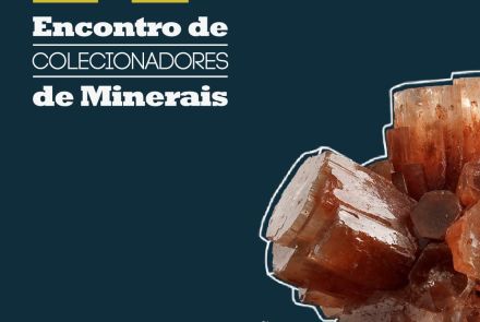 Foto de capa de divulgação para o 14º Encontro de Colecionadores de Minerais