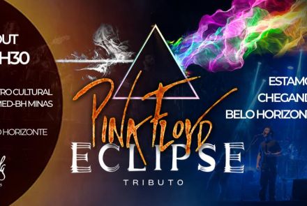 Foto de capa para o show a tributo da banda Pink Floyd no dia 15 de outubro