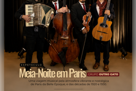 Espetáculo "Meia-noite em Paris"