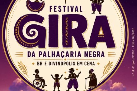 Foto de capa do Festival Gira da Palhaçada Negra 
