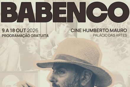 Foto de capa de divulgação para a retrospectiva no Cine Humberto Mauro sobre a trajetória do diretor Hector Babenco 