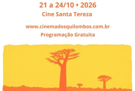 Foto de capa para a amostra de cinema dos quilombos no Cine Tereza nos dias 21 a 24 de outubro 