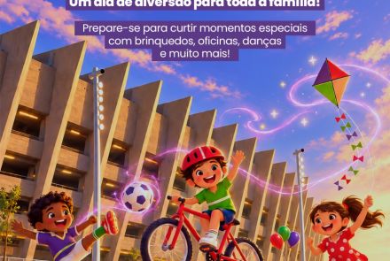Foto de capa para o evento das crianças no Mineirão no dia 7 de Novembro