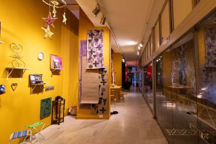 Foto da exposição no Palácio das Artes