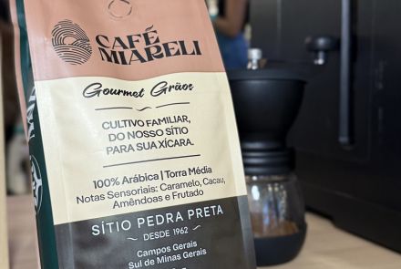 Imagem de um saco de Café Miareli