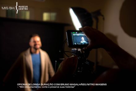 Oficina de longa duração com Bruno Magalhães/Nitro Imagens – “Mini documentários: conte e preserve suas histórias”
